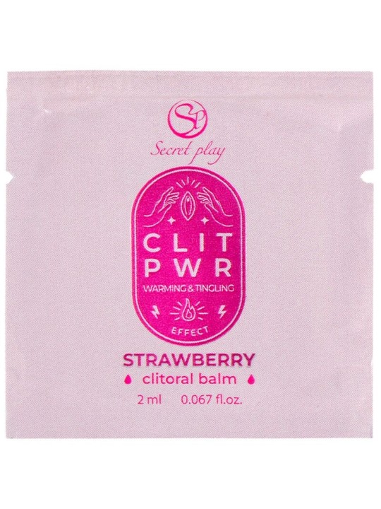 SECRETPLAY - LUBRIFICANTE MONODOSE ALLA FRAGOLA 2 ML