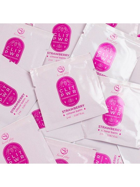 SECRETPLAY - SINGLE DOSE STRAWBERRY LUBRICANT 2 ML