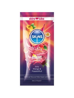 SKINS - LUBRIFICANTE FRUTTATO A BASE D'ACQUA MANGO E FRUTTO DELLA PASS