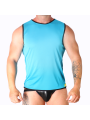 MACHO - T-SHIRT AZUL L/XL