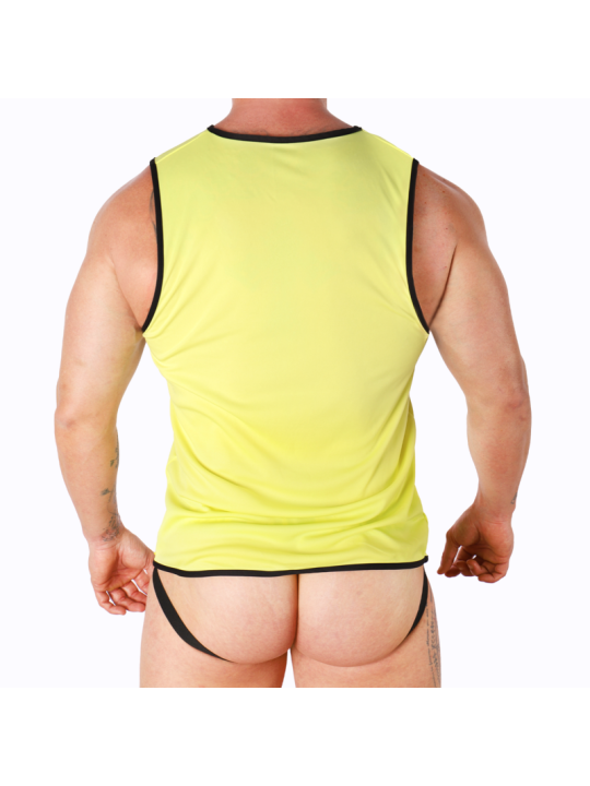 MACHO - GEEL T-SHIRT S/M