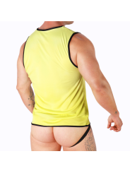 MACHO - T-SHIRT JAUNE L/XL