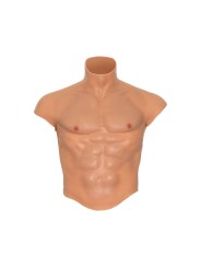 DÉSIR CACHÉ - T-SHIRT TORSE MASCULIN EN SILICONE ALTER EGO AVEC ESTHÉT
