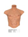 HIDDEN DESIRE - ALTER EGO SILICONE MALE TORSO SHIRT WITH ABS FLESH