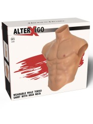 DÉSIR CACHÉ - T-SHIRT TORSE MASCULIN EN SILICONE ALTER EGO AVEC ESTHÉT