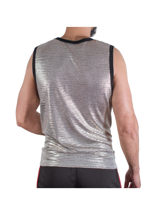 MACHO - FIJN GLITTER T-SHIRT S/M