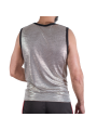 MACHO - T-SHIRT MIT FEINEM GLITZER, GRÖSSE L/XL
