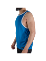 MACHO - CMV002 CAMISETA AZUL DE GINÁSTICA TAMANHO L/XL