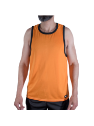 MACHO - CMV005 T-SHIRT DE SPORT ORANGE S/M