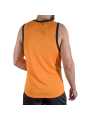 MACHO - CMV005 T-SHIRT DE SPORT ORANGE S/M