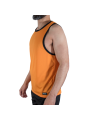 MACHO - CMV005 CAMISETA GYM NARANJA L/XL