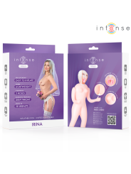INTENSE DOLLS - BONECA INFLÁVEL IRINA COM TRÊS ORIFÍCIOS