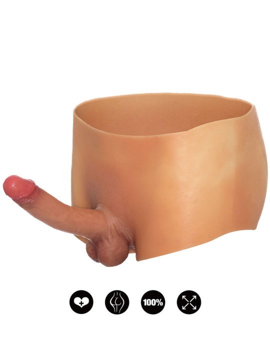 DESEJO OCULTO - BOXER ALTER EGO COM PÊNIS 18 CM TAMANHO G