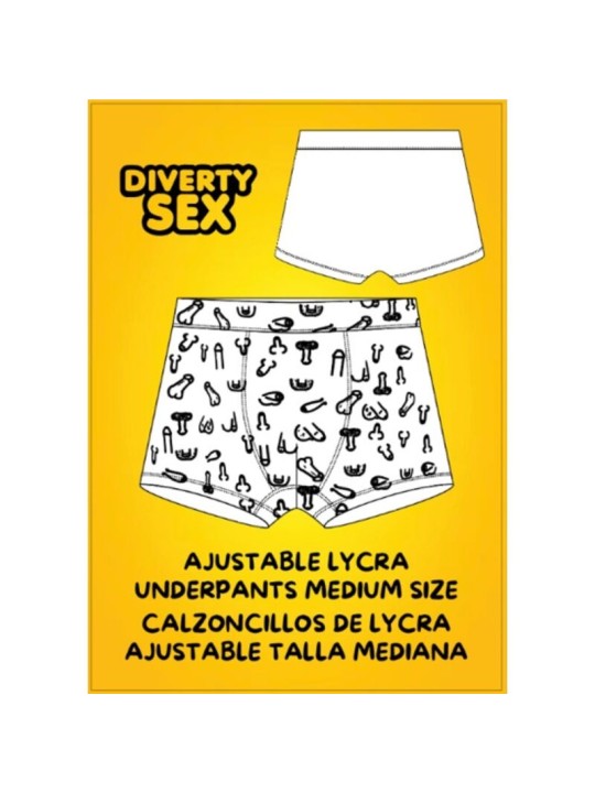 DIABLO PICANTE - CALZONCILLO PENES TALLA MEDIANA