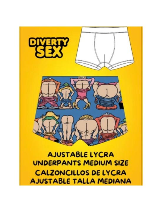 DIABLO PICANTE - CALZONCILLO CULO TALLA MEDIANA