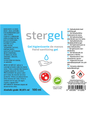 STERGEL - GEL HIDROALCOÓLICO DESINFETANTE DE MÃOS ALOE VERA 100ML