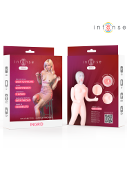 INTENSE DOLLS - INGRID BONECA INFLÁVEL COM TRÊS ORIFÍCIOS