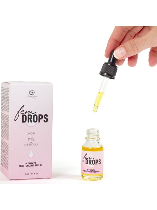 SECRETPLAY - FEM DROPS SÉRUM HIDRATANTE ÍNTIMO 15 ML