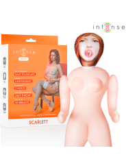 INTENSE DOLLS - POUPÉE GONFLABLE SCARLETT À TROIS ORIFICES