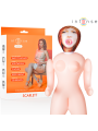 INTENSE DOLLS - BONECA INFLÁVEL SCARLETT COM TRÊS ORIFÍCIOS