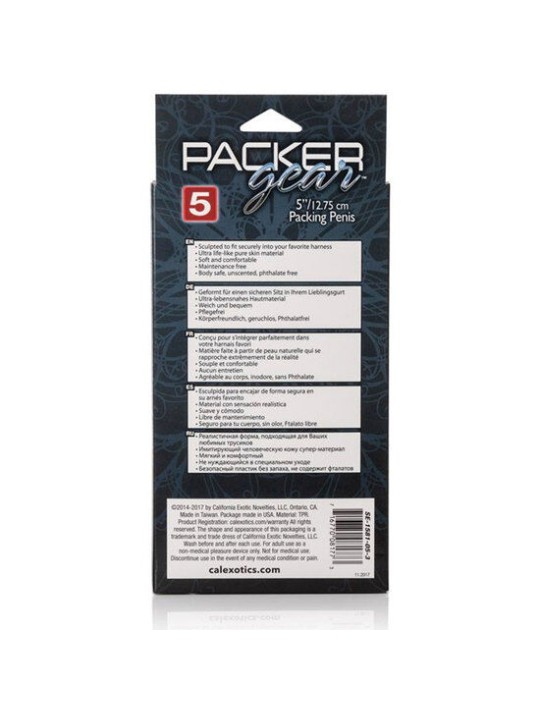 CALEXOTICS - PENISVERPAKKING REALISTISCHE PENIS 14,5 CM NATUURLIJK
