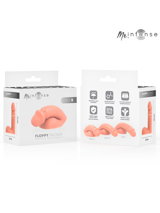 MR INTENSE - FLOPPY FORMAAT S REALISTISCHE VERPAKKING
