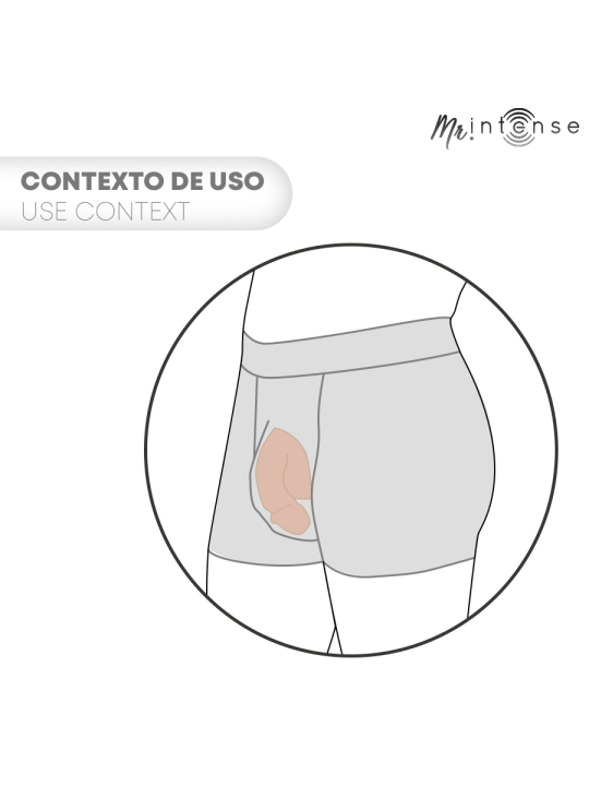 MR INTENSE - PACKER REALISTA TAMANHO FLOPPY S