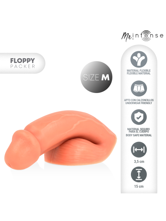 MR INTENSE - FLOPPY FORMAAT M REALISTISCHE VERPAKKING