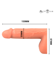 MR INTENSE - PÊNIS FLEXÍVEL TAMANHO M REALISTA
