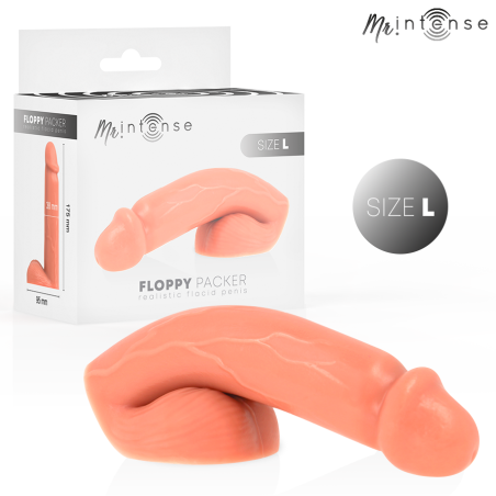 MR INTENSE - FLOPPY FORMAAT L, REALISTISCHE VERPAKKING