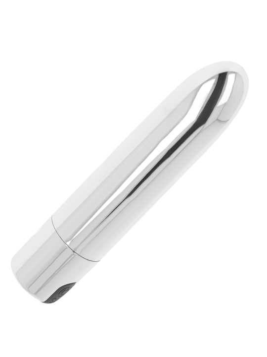 OHMAMA - BALA VIBRANTE PRATA 9,5 CM