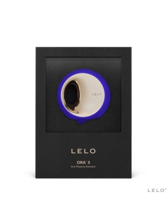 LELO - ORA 3 ESTIMULADOR DE SEXO ORAL AZUL MEIA-NOITE