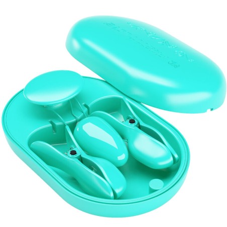 PRETTY LOVE - VERRASSINGSDOOS ELEKTROSTIMULATIEKLEMMEN BLAUW