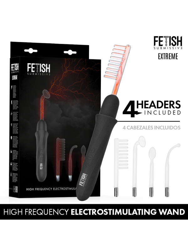 FETISH SUBMISSIVE - HIGH FREQUENCY ELECTROSTIMULATION WAND