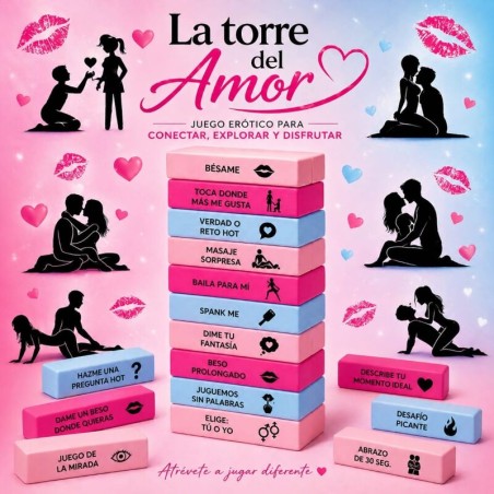 DIABLO PICANTE - JOGO DA TORRE DO AMOR - VERSÃO EM ESPANHOL