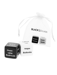 BLACK&SILVER - DÉS POUR COUPLES ES/EN