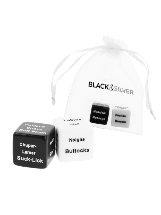 BLACK&SILVER - DADOS PARA CASAIS ES/EN