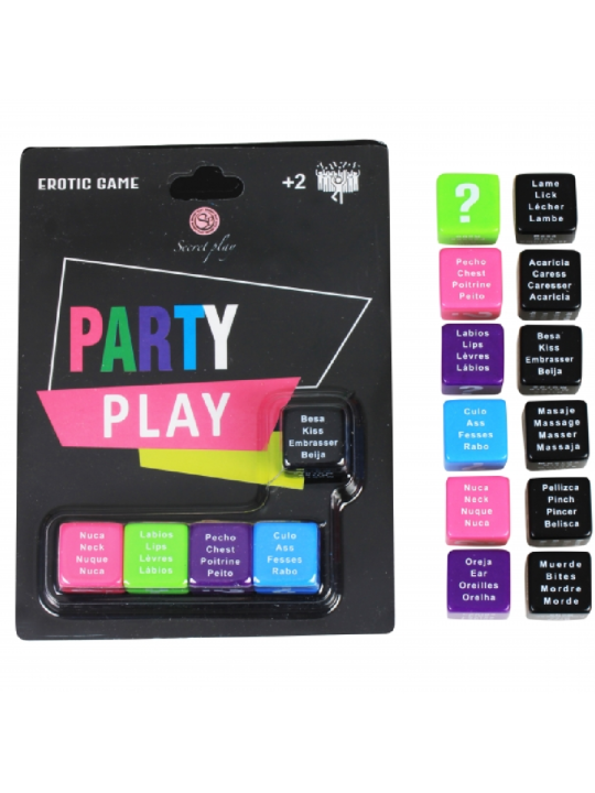 SECRETPLAY - GAME PARTY PLAY 5 DICE (ES/PT/EN/FR)