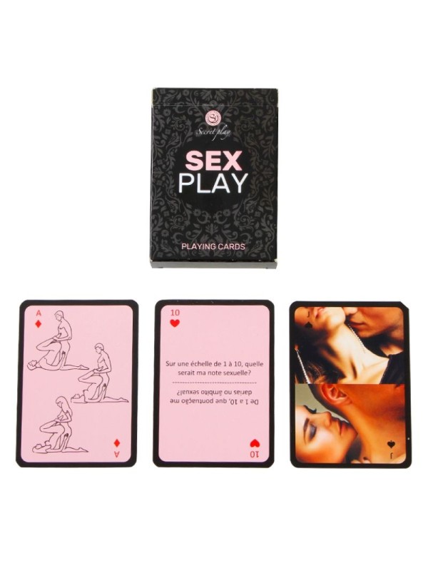 SECRETPLAY - CARTES À JOUER SEX PLAY (FR/PT)