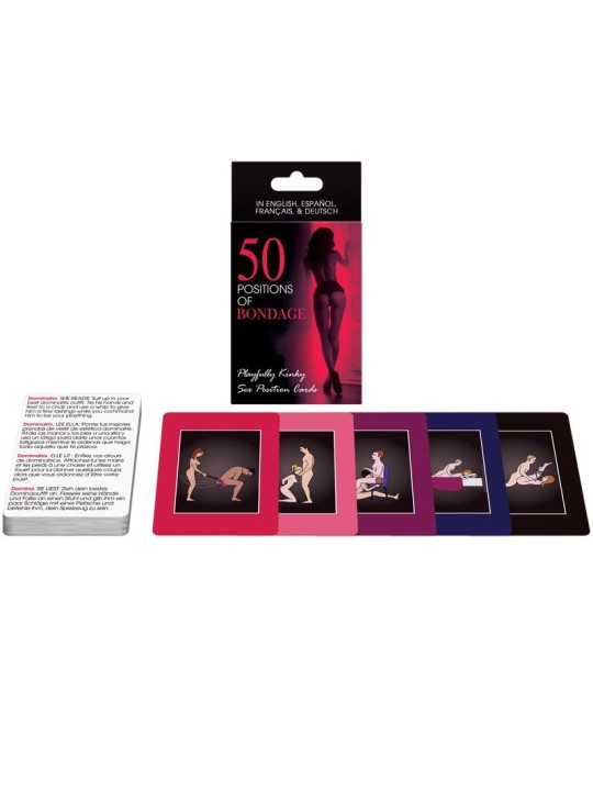 KHEPER GAMES - 50 POSITIONEN VON BONDAGE-KARTEN