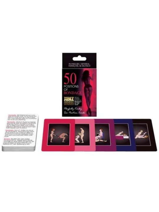 KHEPER GAMES - KAARTEN 50 BONDAGE POSITIES