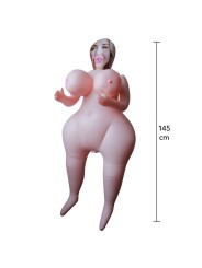 HIDDEN DESIRE - HEAVY HEATHER INFLATABLE DOLL 145 CM