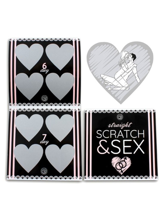SECRETPLAY - SCRATCH & SEX GAME FOR STRAIGHT COUPLES (ES/EN/FR/PT/DE)