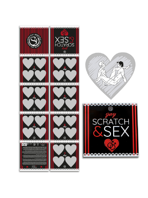 SECRETPLAY - SCRATCH & SEX GAY COUPLES GAME (ES/EN/FR/PT/DE)