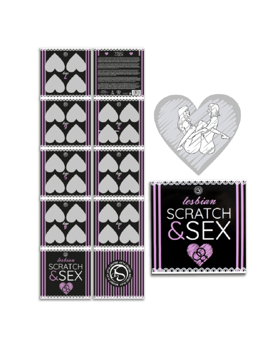 SECRETPLAY - GIOCO DI GRATTA E SESSO PER COPPIE POSIZIONI LESBICHE (ES