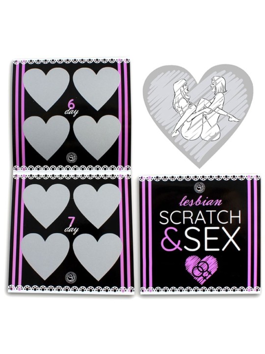SECRETPLAY - SCRATCH & SEX GAME PARA CASAIS POSIÇÕES LÉSBICAS (ES/EN/F
