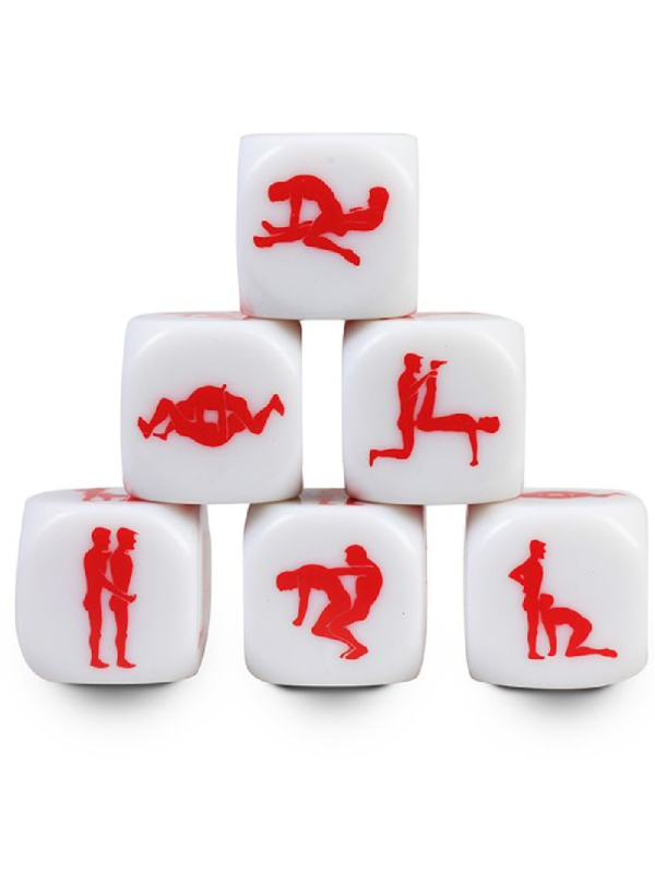 SECRETPLAY - GAY KAMASUTRA DOBBELSTENEN 25MM