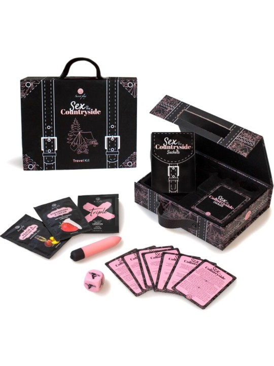 SECRETPLAY - KIT DE VIAGEM SEXO NO CAMPO (ES/EN/DE/FR/NL/PT)