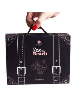 SECRETPLAY - KIT DE VOYAGE SEXE SUR LA PLAGE (ES/EN/DE/FR/NL/PT)