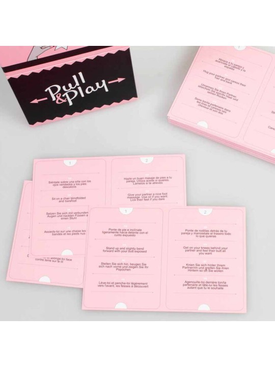 SECRETPLAY - PULL & PLAY CARD GAME (ES/EN/DE/FR/NL/PT/IT)